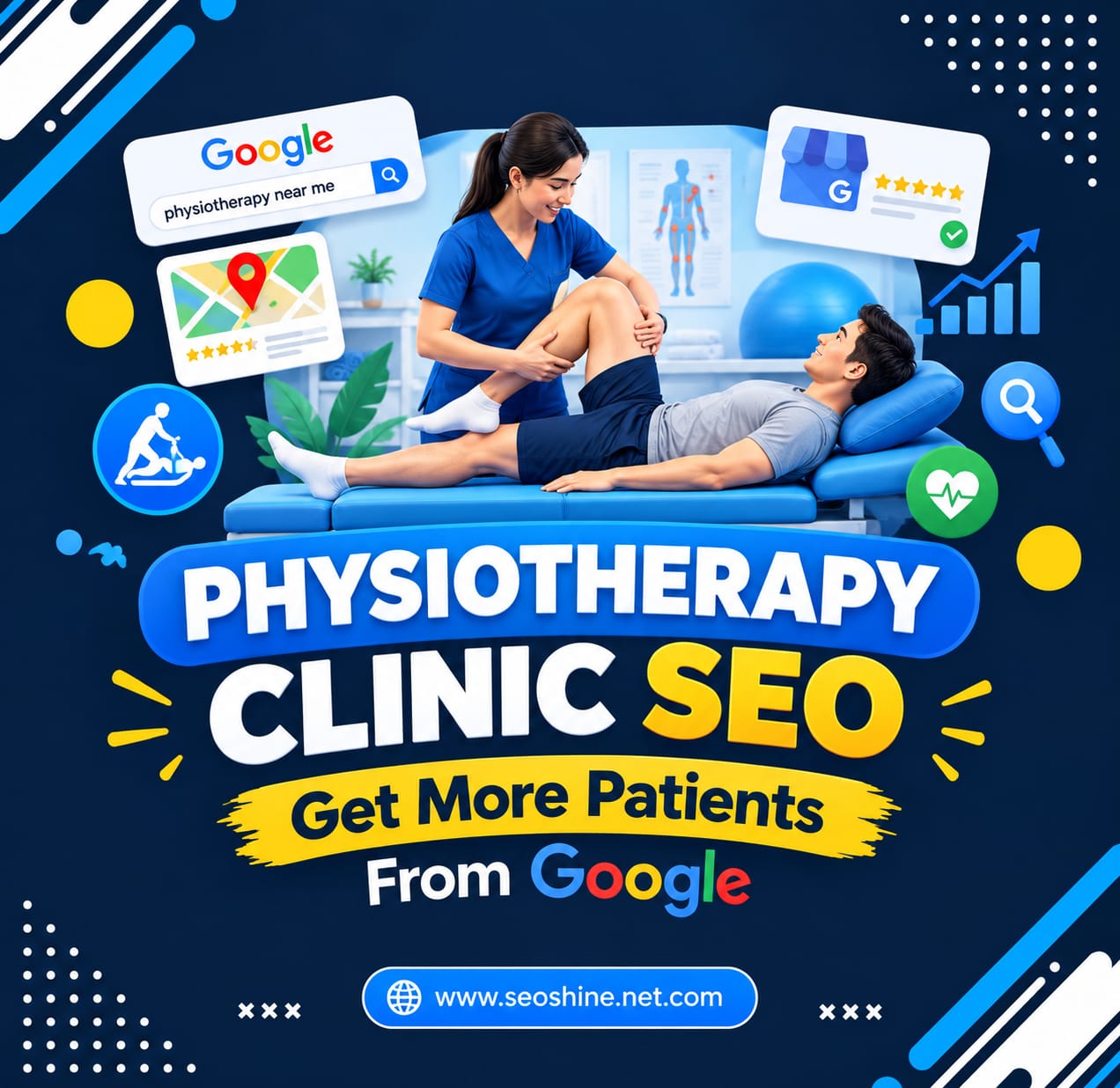 Physiotherapy clinic SEO service for local patient visibility