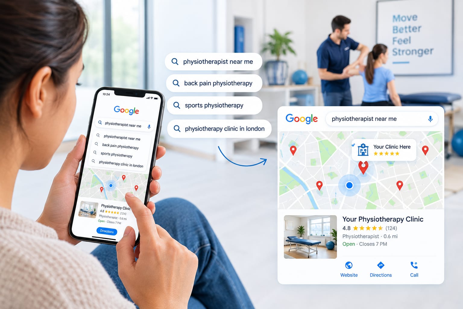 Physiotherapy Clinic SEO