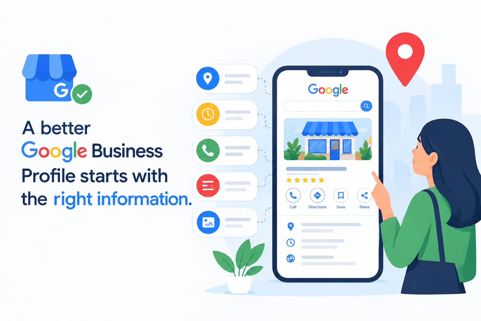 Google Business Profile optimization with accurate business information